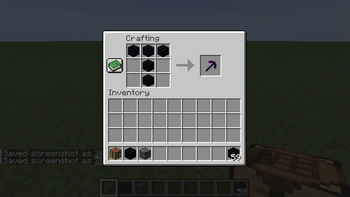 Obsidian Pickaxe Recipe