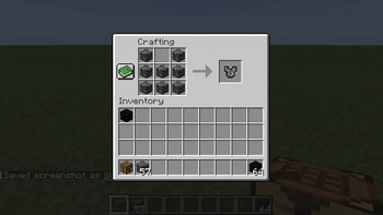 Bedrock Chestplate Recipe