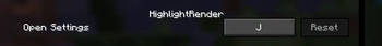 Keybind Settings