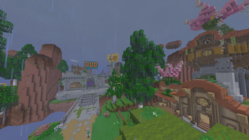 It's raining on the server