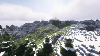 Snowcapped peaks