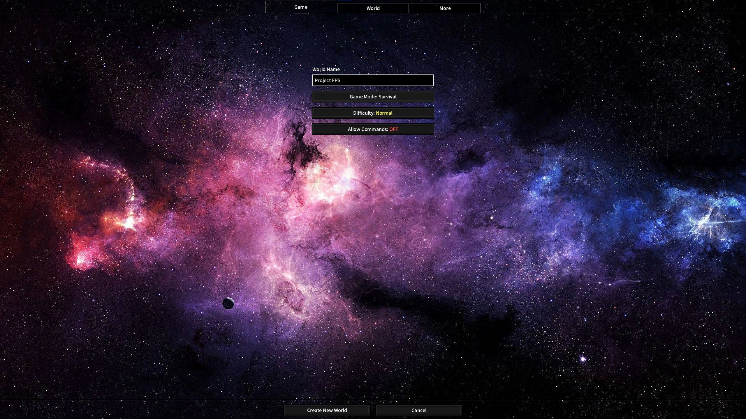 Screenshot modpacku Project FPS (1/3)