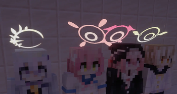 Halo of Azusa,Hanako,Koharu,Hihumi