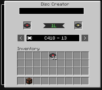 Disc Creator's Base Menu
