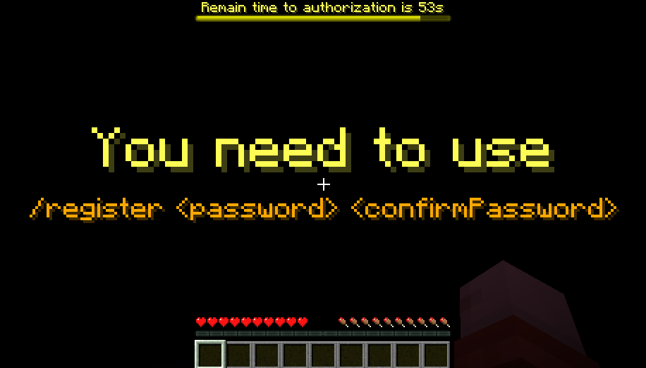 Register UI for New Players