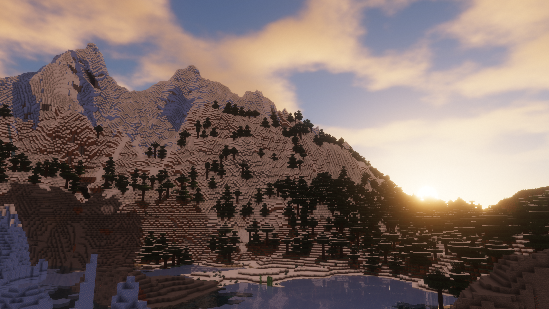 sunrise - mountain