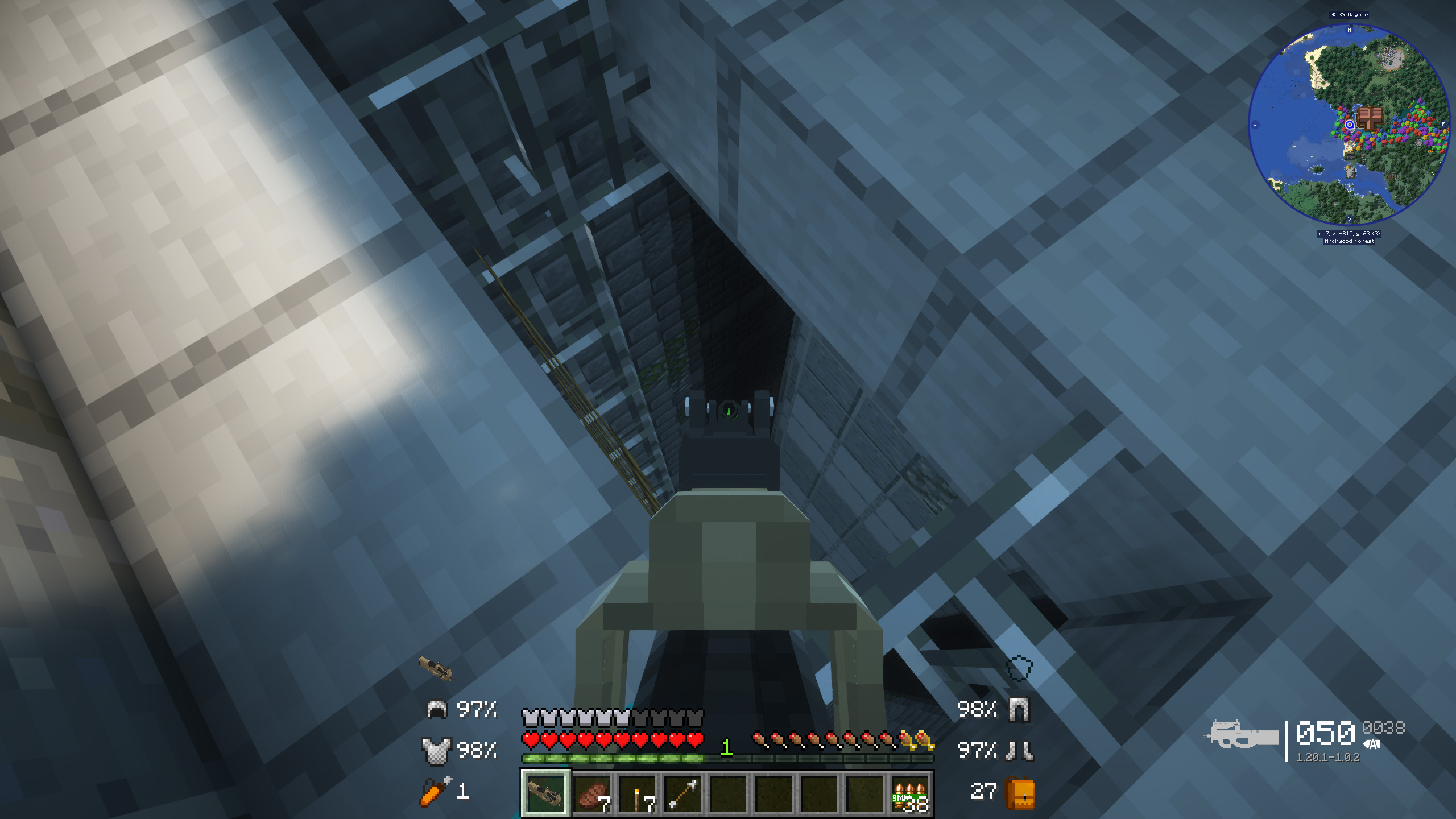 Screenshot modpacku The Last War - Guns And Adventure (1/3)
