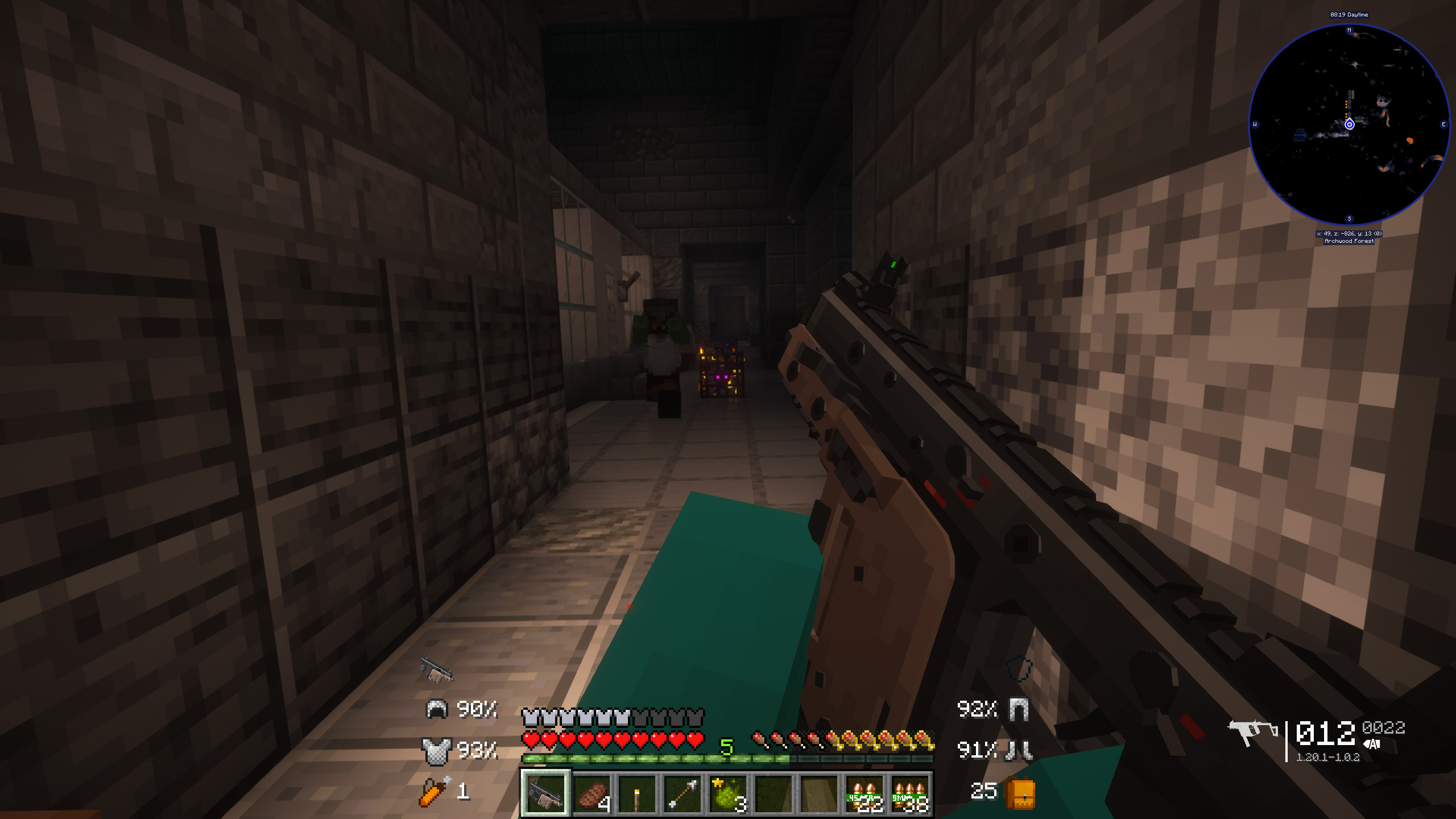 Screenshot modpacku The Last War - Guns And Adventure (3/3)