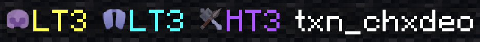 Nametag showcase