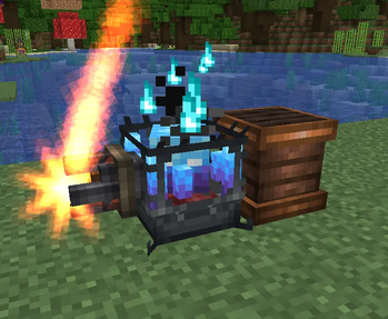 Ember powered Blaze Burner