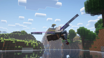 Better Elytra Showcase - flying