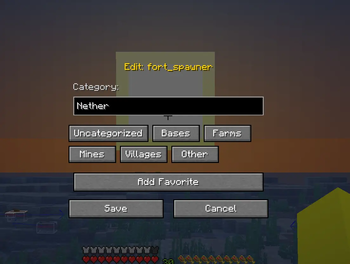edits pane