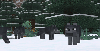 Charcoal Wolf