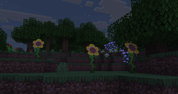 Badge Flowers in a Flower Forest