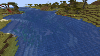 Dragon going for a swim 
