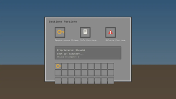 Chest management GUI
