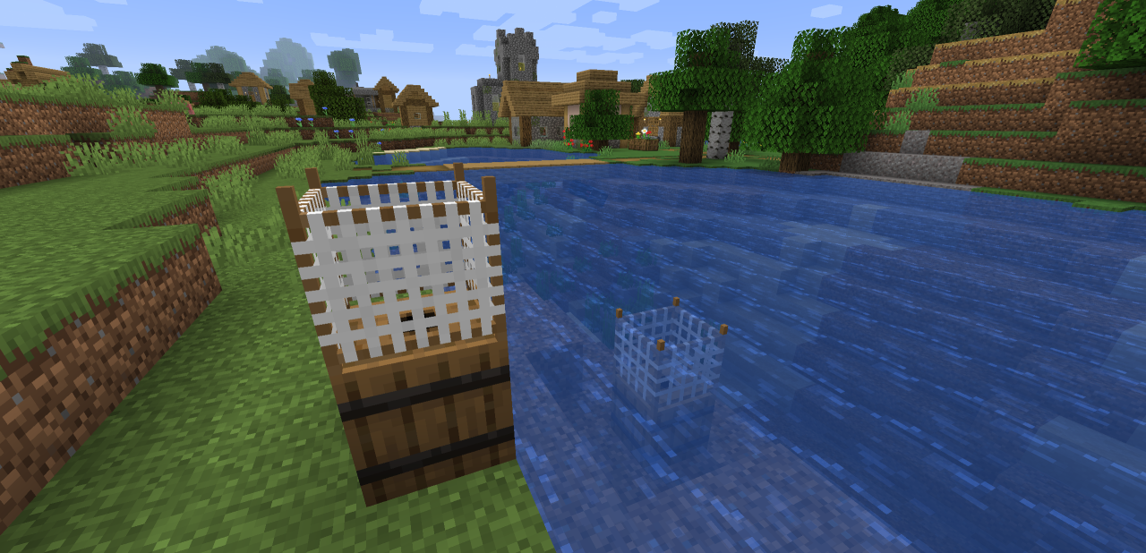 Place a Net on top of a Fluid Sieve and submerge them in water to slowly generate some resources.