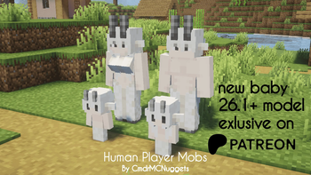 Human Player Mobs Goat