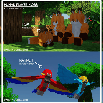 HPM Fox and Parrot