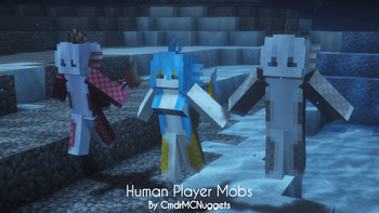 Human Player Mobs Salmon, Pufferfish, & Cod Fish