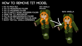 how to remove the tits