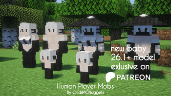Human Player Mobs Panda