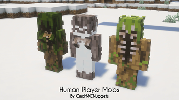 Human Player Mobs Skeleton, Stray, Bogged