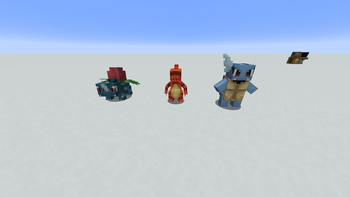 Second evo Kanto starter clone forms