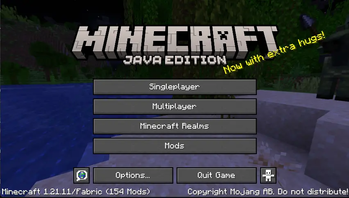 Start screen