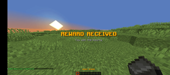 Reward Received 