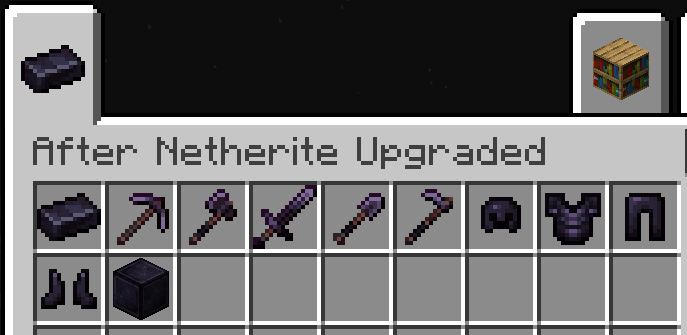 Items in the mod release