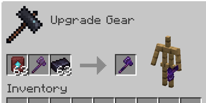 Crafting recipe