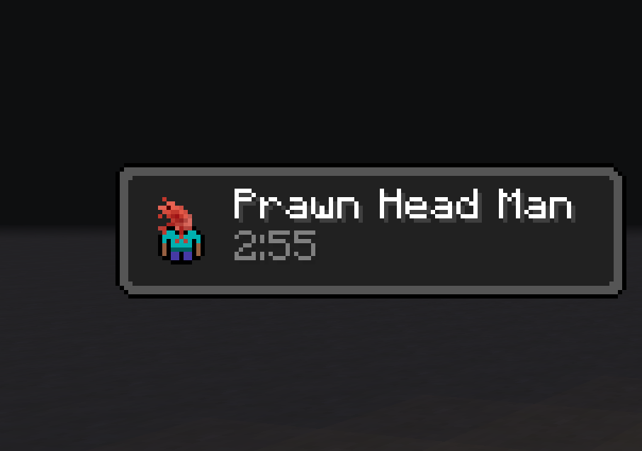 Prawn Head Man Effect