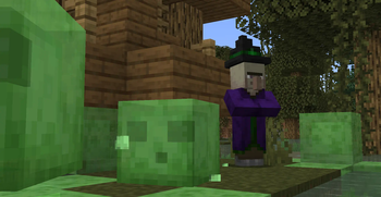 Slimes and a Witch