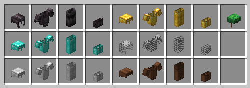 All armor pieces in a chest