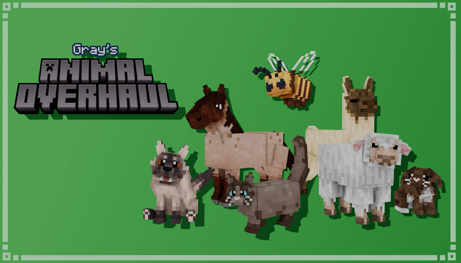 Gray's Animal Overhaul - Minecraft Resource Packs - CurseForge