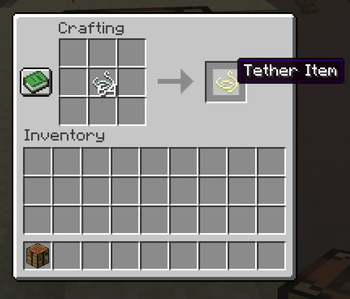 Crafting recipe