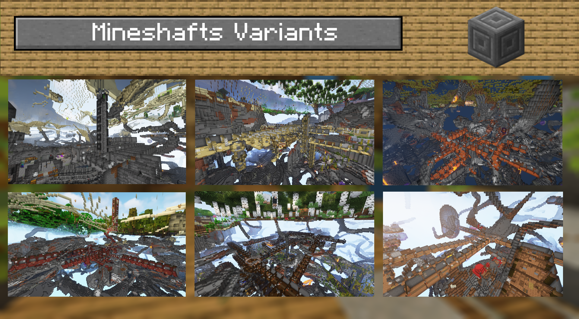 Mineshafts variants