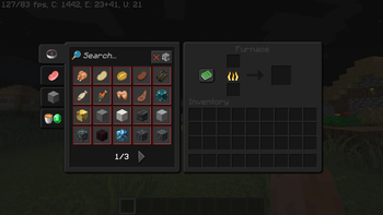 Furnace and Recipe Book