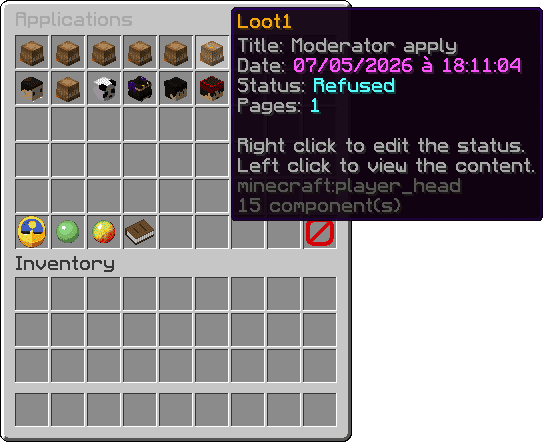 Main GUI to manage submissions