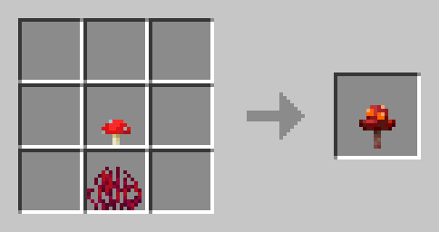 Crimson Root + Red Mushroom = Crimson Fungus