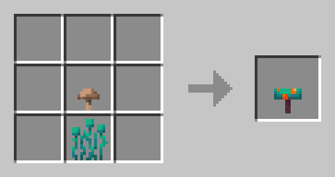 Warped Root + Brown Mushroom = Warped Fungus