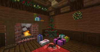 christmas tree and presents