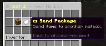 Send package