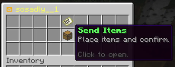 Send Items