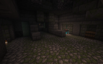 Catacombs corridor
