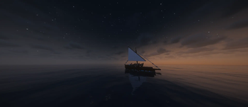 alone at the edge of the universe...
