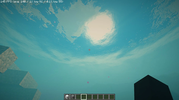 Underwater reccommended preset