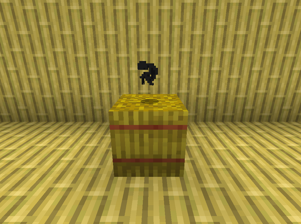 click it on the hay block to summon cornkeeper