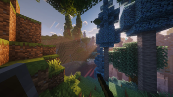 A blue biome
